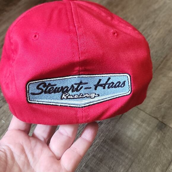 CRI Clem Racing Inc. Red Flex Hat SZ L/XL Tyler Sprint  Late Model Stewart Haas - Picture 4 of 10